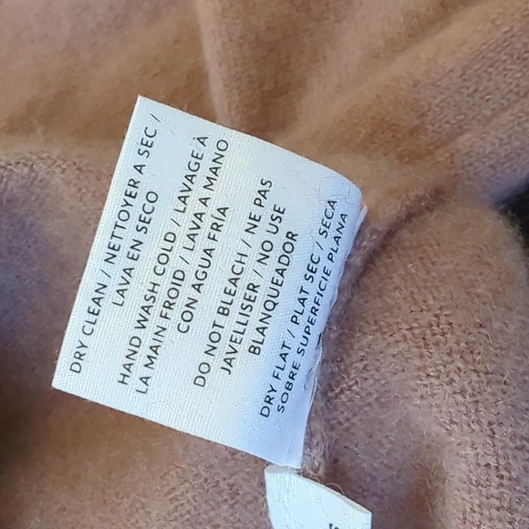 NAADAM I Mauve 100% Cashmere Classic Crew Neck Pullover Sweater, XS - Picture 6 of 12